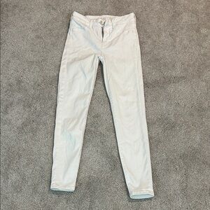 American Eagle Outfitters White Skinny Jeans